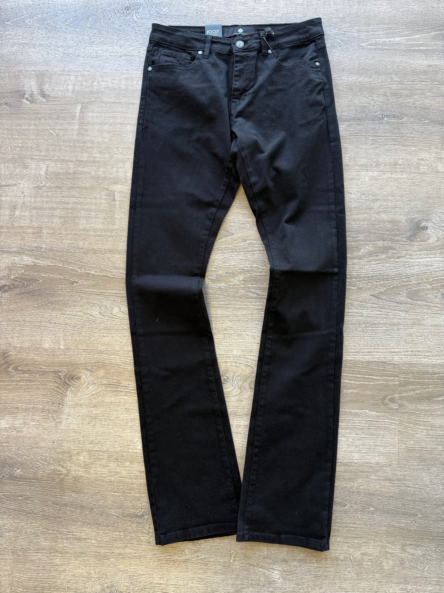 Focus 5251 Stacked Denim - Black Clearance