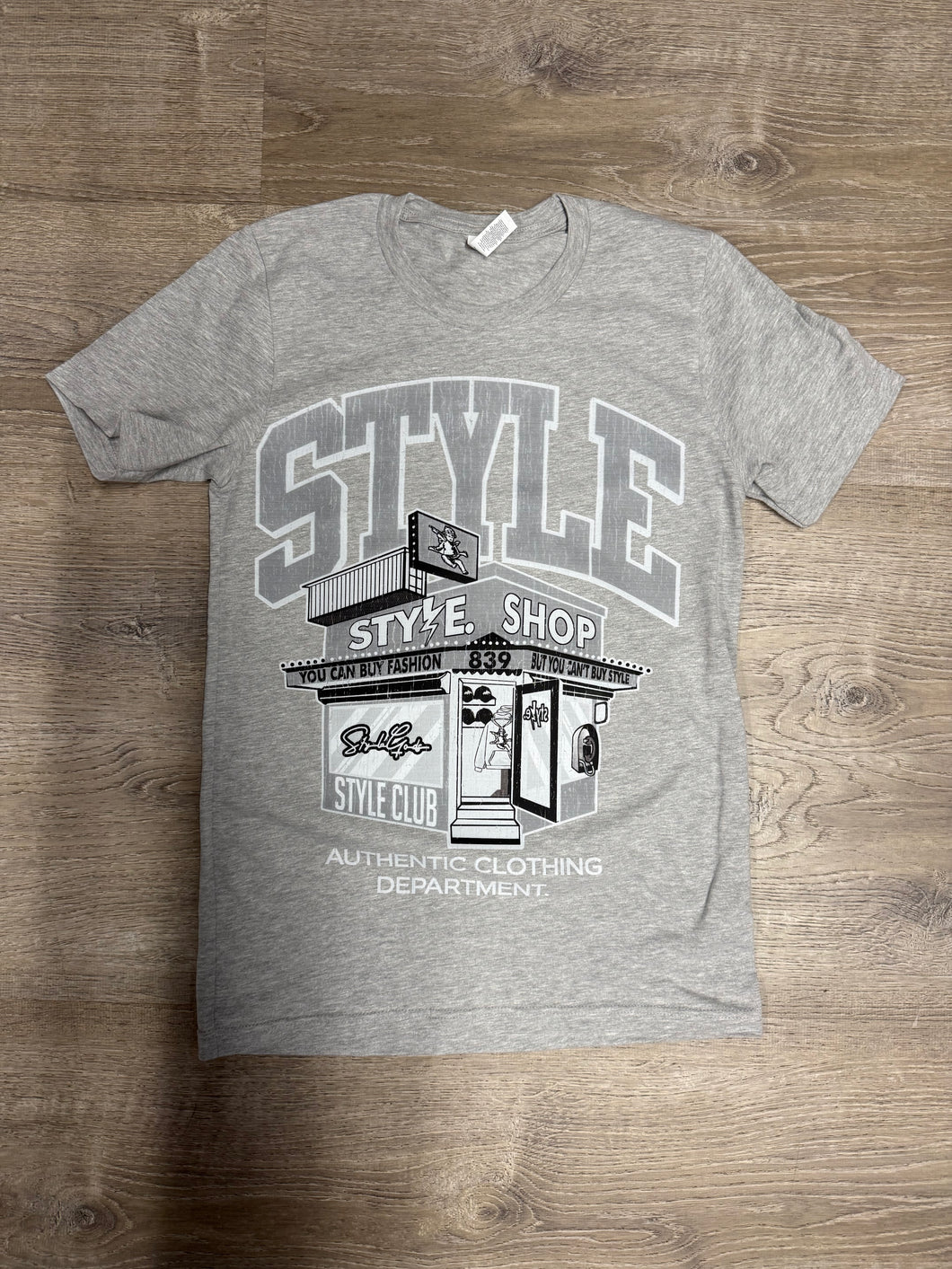 StyleGods Shop Style T Shirt - Grey