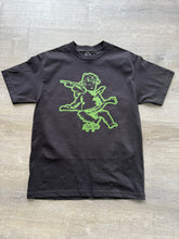 StyleGods Angel T Shirt - Black\Olive