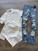 StyleGod Angel White Crop Button up Shirt - Nailhead