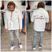StyleGods Style Script Denim Shirt - Tan