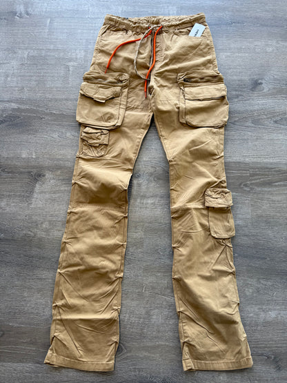 Dash Stack Cargo Pants AD807 Khaki