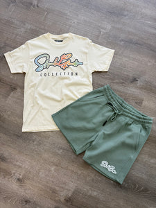 StyleGods Fleece Short  - Jade Green