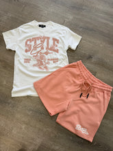 StyleGods Fleece Short  - Dusty Pink