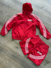 StyleGods Nylon Short Set - Red