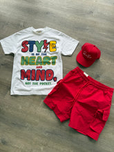 StyleGods Style Heart Mind T Shirt - White\Multi