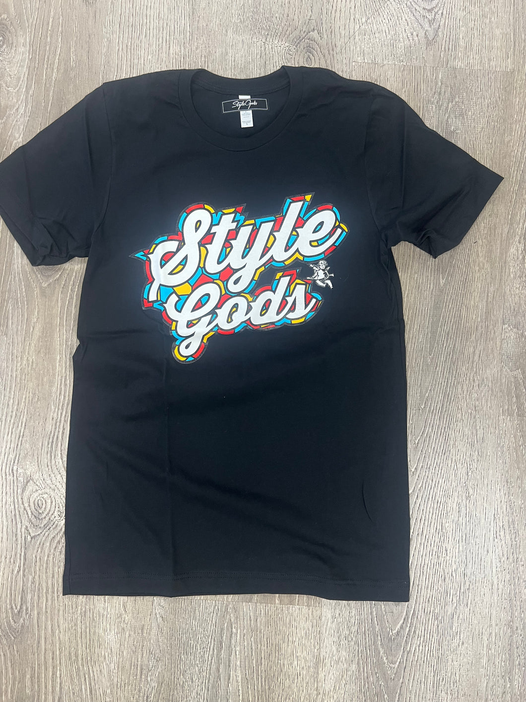 StyleGods Multi Color Script - Black