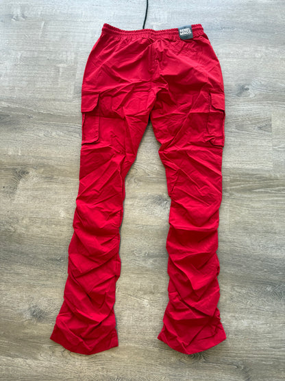 Rebel NYLON Stacked Cargo 100-422 Red