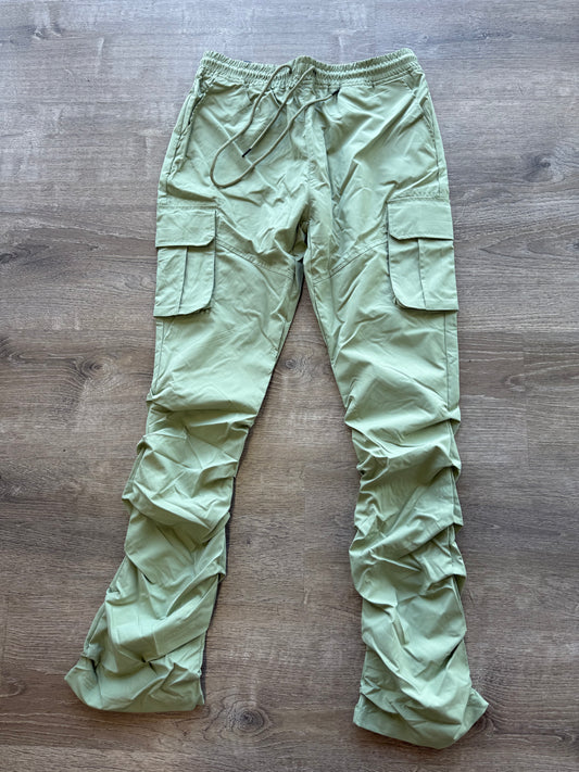 Rebel NYLON Stacked Cargo 100-422 Sage