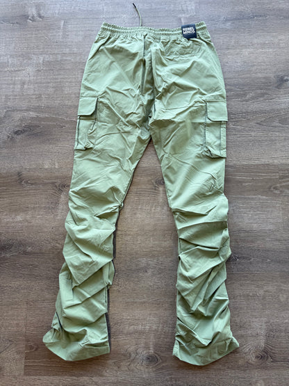 Rebel NYLON Stacked Cargo 100-422 Sage