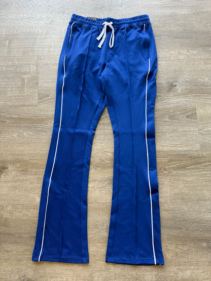 Rebel Minds STACKED Track Pants- Royal