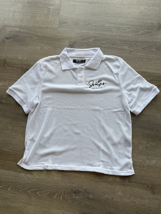 StyleGods Signature Polo - White\Black