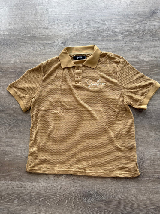 StyleGods Signature Polo - Tan