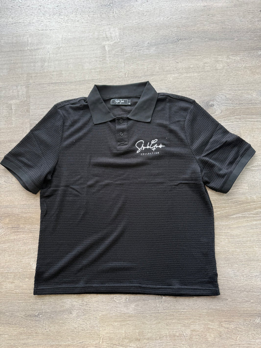 StyleGods Signature Polo - Black