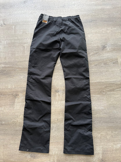Copper Rivet NYLON Stacked Snap Pants  Black