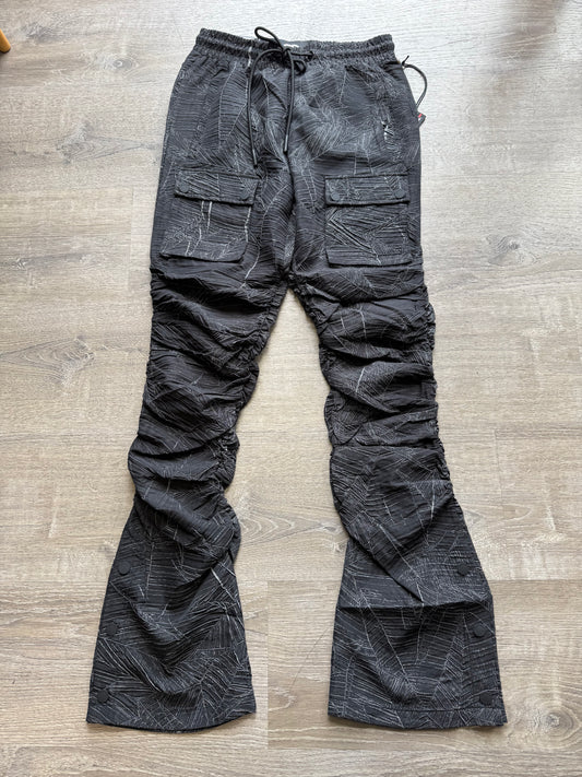 Makobi NYLON Stacked Cargo - Black Pattern