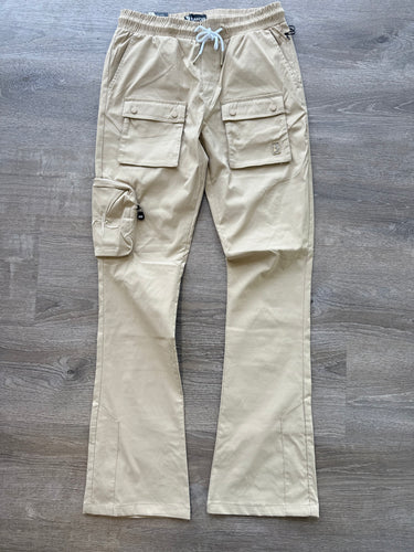 Makobi NYLON Stacked Cargo Khaki