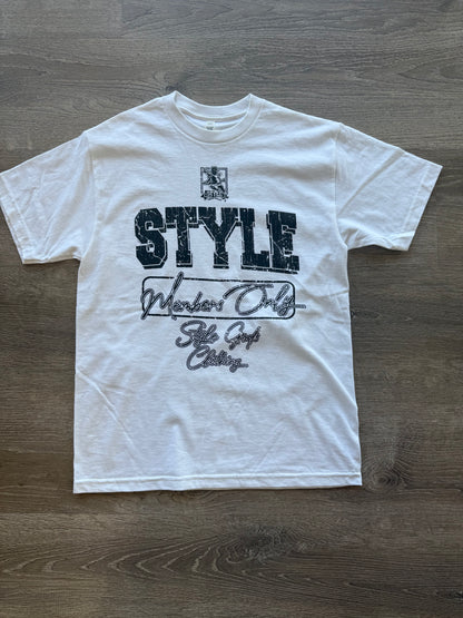 StyleGods Members Only- White\Black