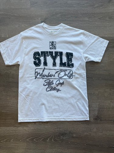 StyleGods Members Only- White\Black