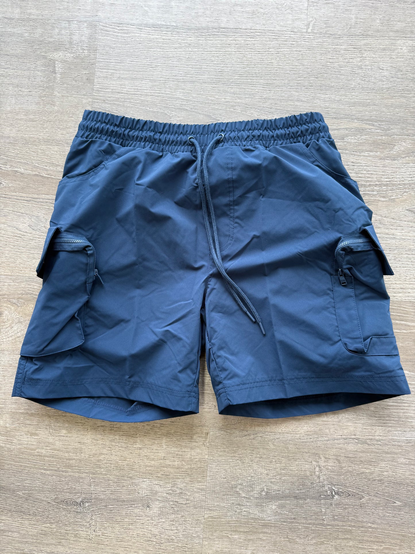 Rebel Nylon Cargo Short - Navy