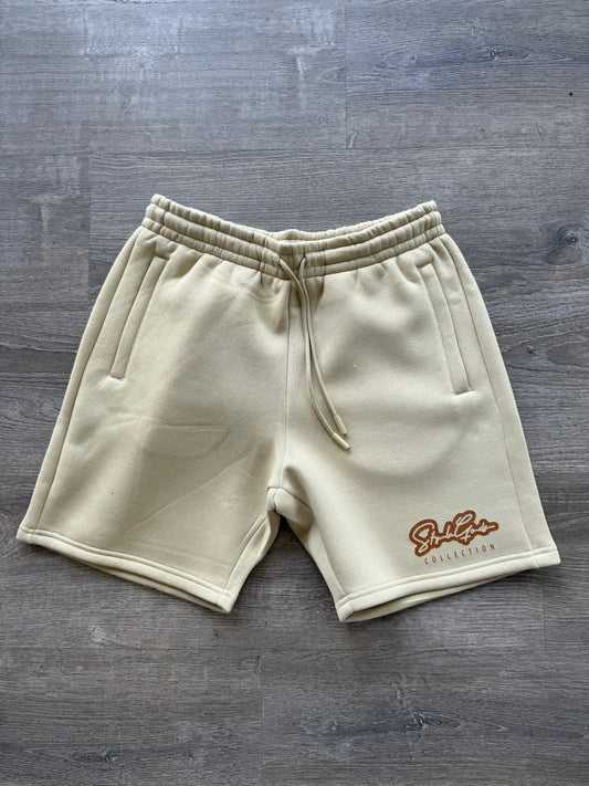 StyleGods Fleece Short  - Khaki