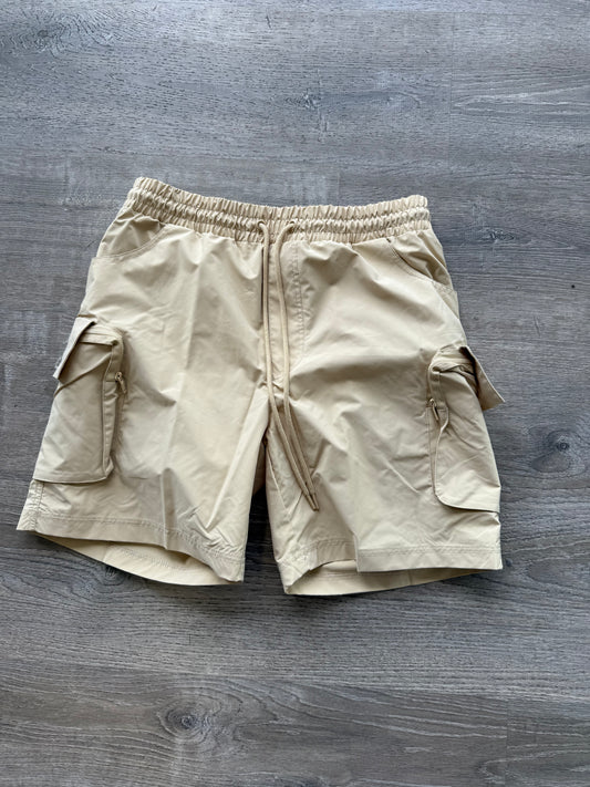 Rebel Nylon Cargo Short - Khaki