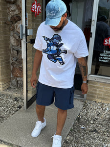StyleGods CamoAngel -  White\Blue