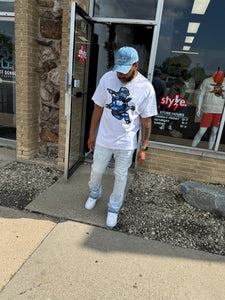 StyleGods CamoAngel -  White\Blue