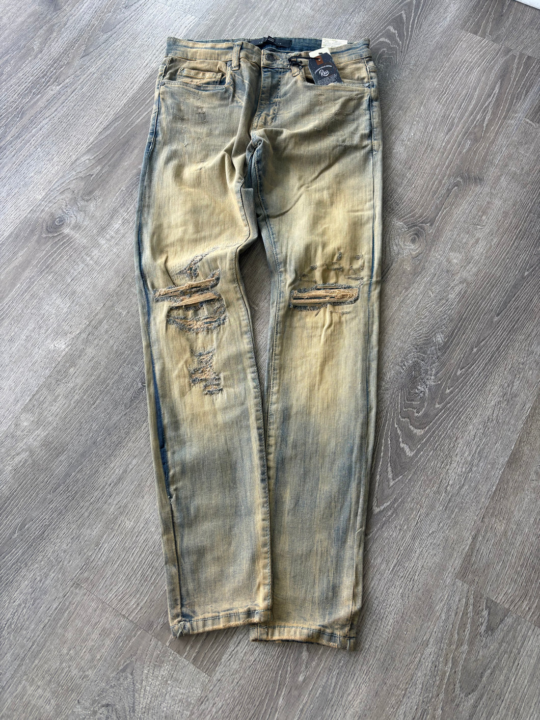 Jordan Craig Denim JR1258 Khaki Wash