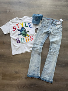 StyleGods Varsity -  White\Multi
