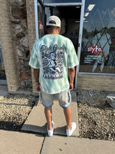 StyleGods Angel Paint T Shirt- White\Green\Black