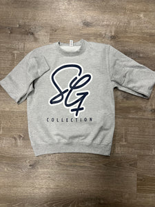 StyleGods SG Collection Crew- Grey/White/Navy Blue