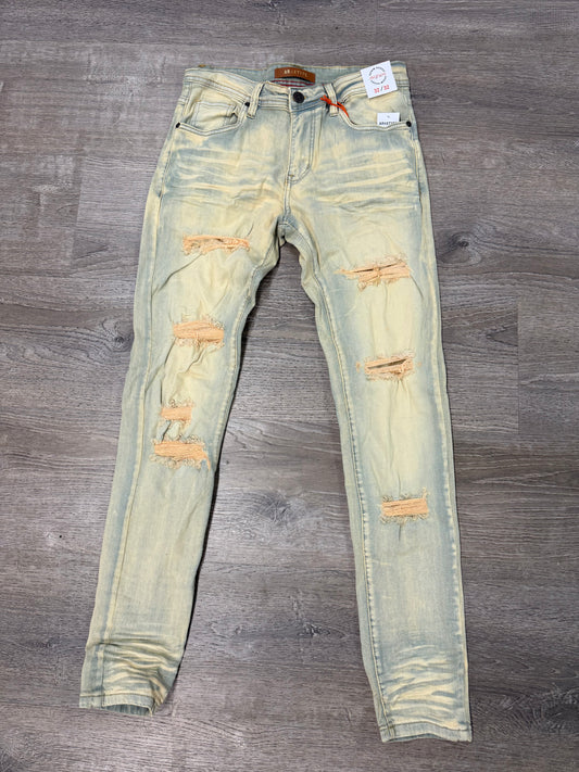 Arketype - Rip and Repair Denim P540 Vanilla