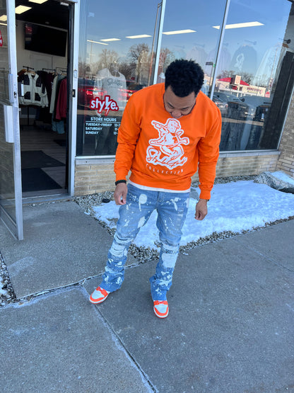 Si Tu Veux Stacked Denim TV0056 -Indigo Wash