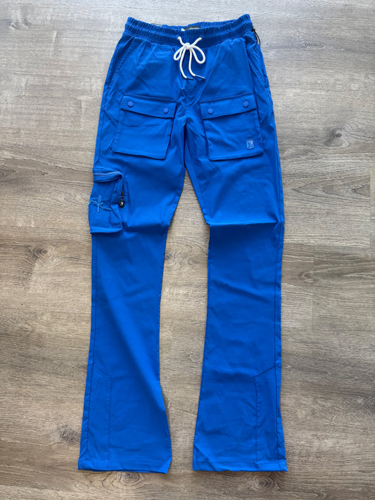 Makobi NYLON Stacked Cargo- Royal