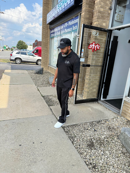 StyleGods Signature Polo - Black