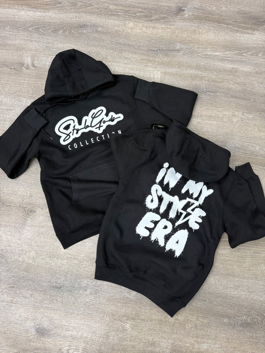 StyleGods Black Signature Hooded SweatShirt - Black