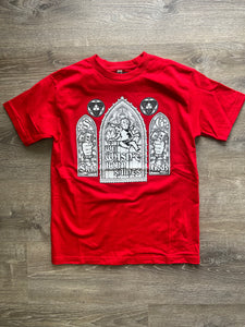StyleGods Stain Glass Collection - Red\White\Black