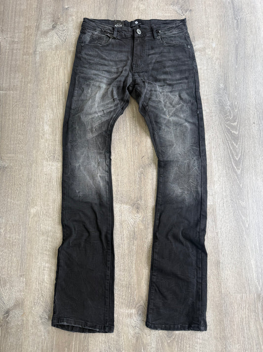 Focus 5251 Stacked Denim - Black Wash Clearance
