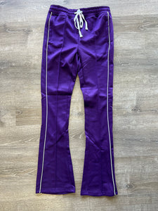 Rebel Minds STACKED Track Pants- Purple
