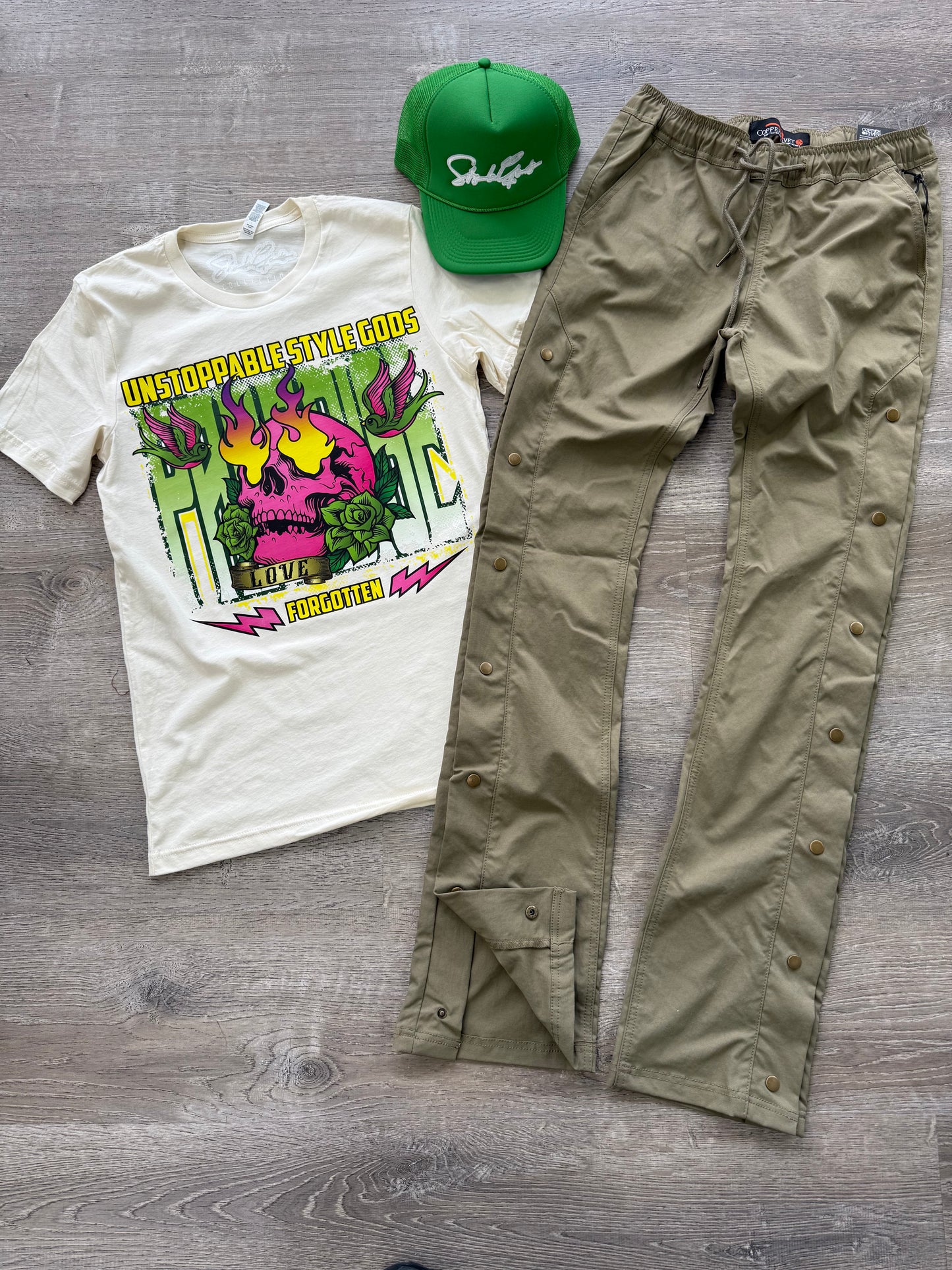 StyleGods Paradise Shirt - Tan