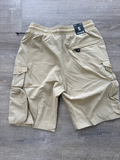 Makobi NYLON Cargo Shorts Khaki
