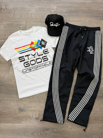 StyleGods Multi Angel T Shirt - white\multi