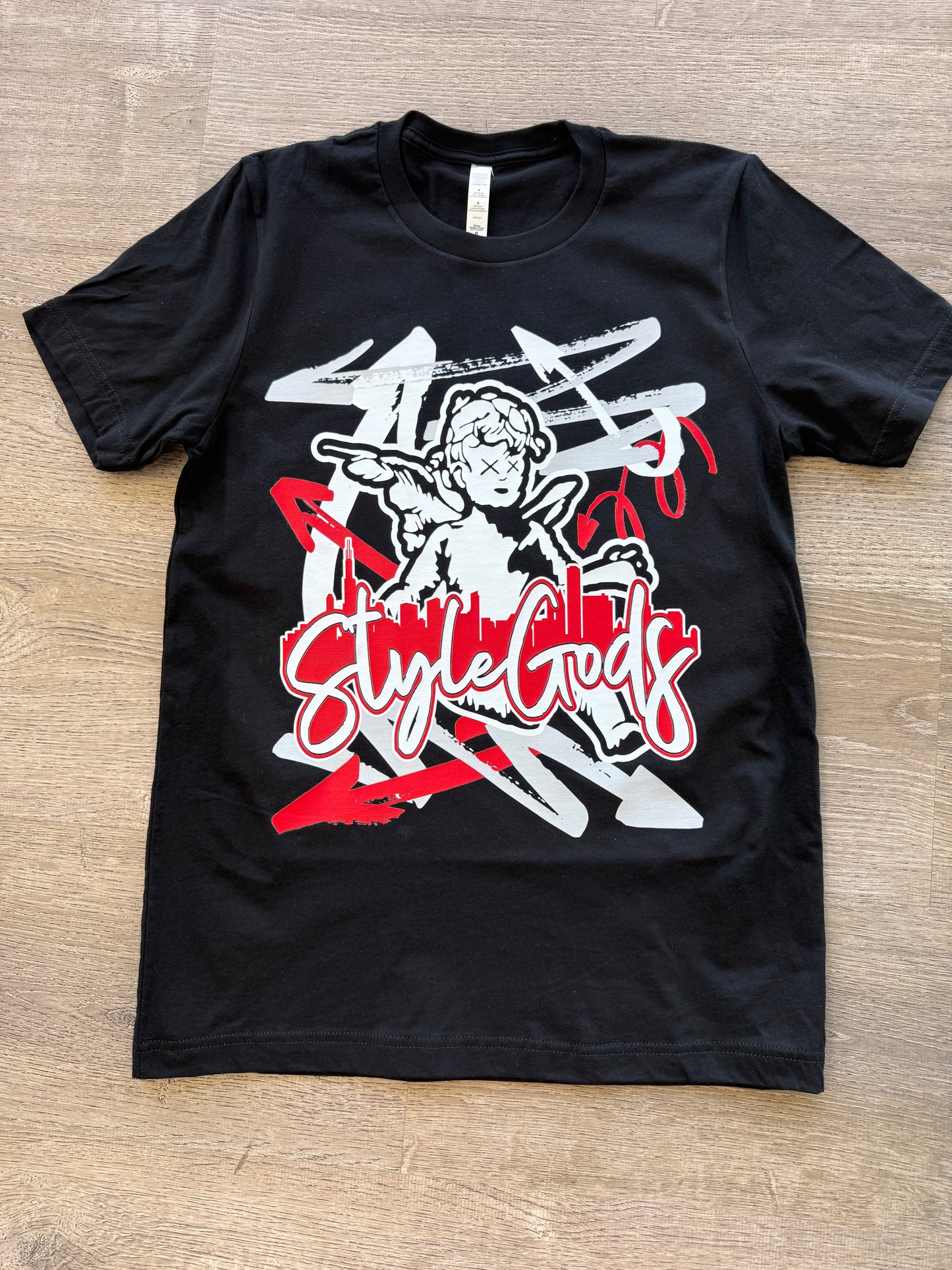 StyleGods Graffiti Shirt - black clearance