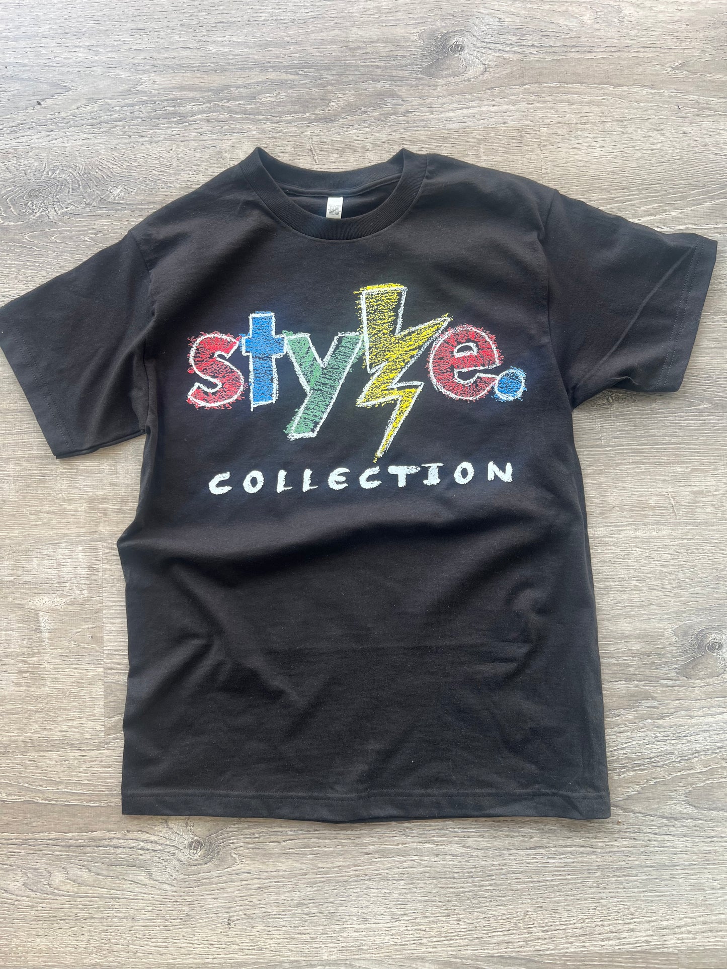 StyleGods Crayon Style Script - Black\Multi Clearance
