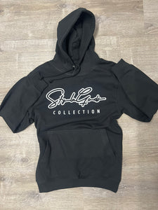 StyleGods Signature Script Hoodie Black/White