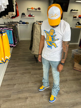 StyleGods Distressed Angel - White/Gold/Royal