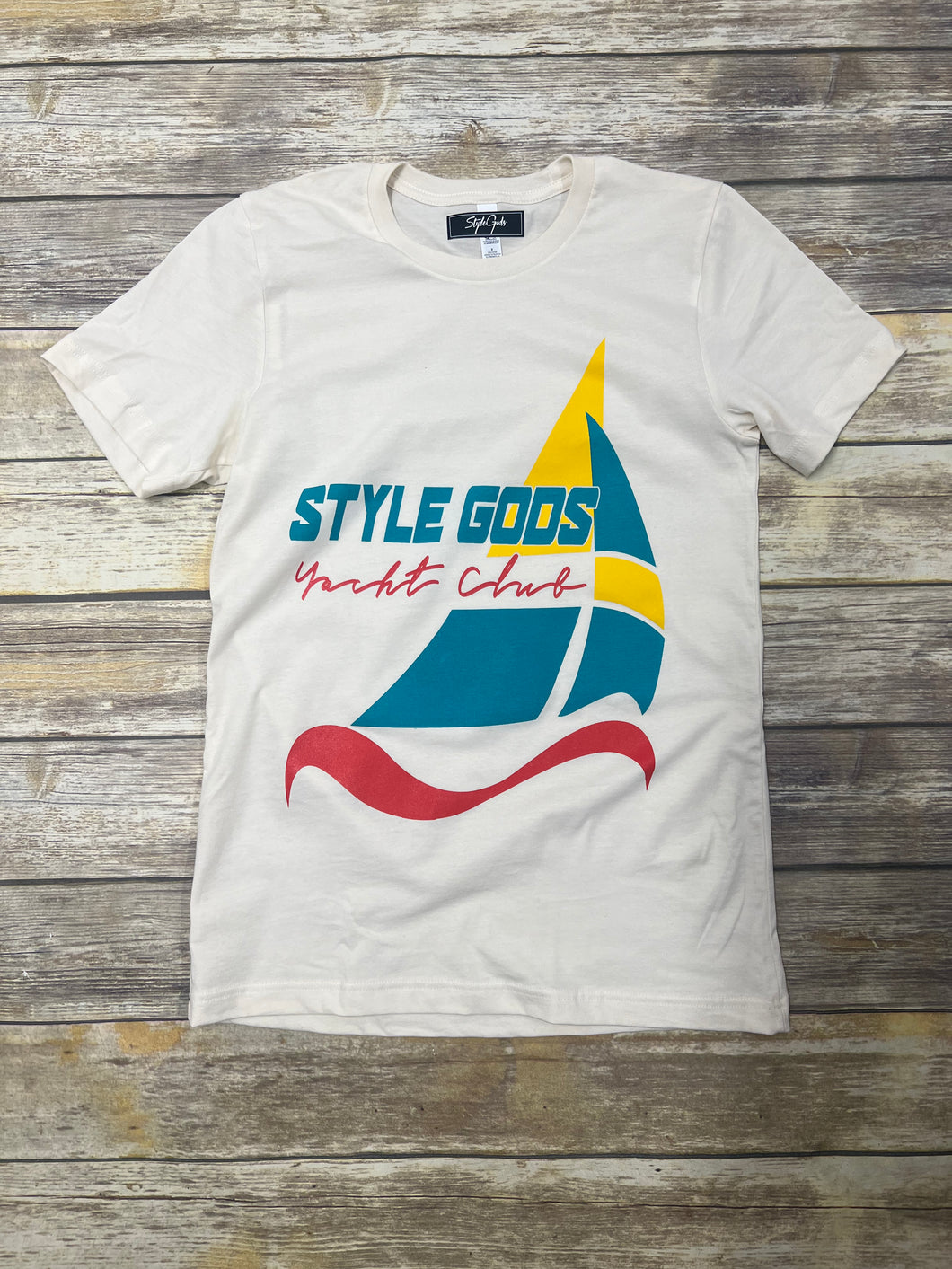 StyleGods Yacht Club - Tan/Teal/Gold/Red