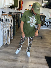 StyleGods Distressed Angel - Green/White/Brown