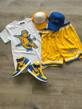 StyleGods Distressed Angel - White/Gold/Royal